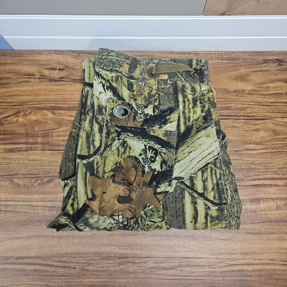 Russell Outdoors Mossy Oak Break-Up Infinity Camo Cargo Hunting Pants Mens L